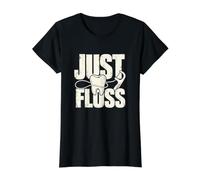 Higienista Dental Solo Hilo Dental Humor Camiseta gráfica económica