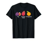 Higo Dragon Fruit Mandarina Fruta Sutil Anti Trump Camiseta