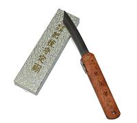 HIGO NO KAMI Higonokami Navaja Japonesa de Bolsillo Plegable Cuchillo Mango de Madera Paddock Hoja VG-10 Hecho a Mano en Japón por Nagao Kanekoma