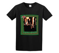 HIGOL Foreigner The Best Ballads T-Shirt Mens Black Unisex Tees Shirt XXL