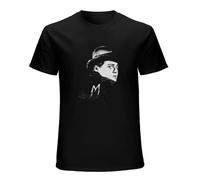 HIGOL Fritz Lang M German Movie Still Cult Movie T-Shirt Mens Black Unisex Tees Shirt M