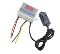 Higr¨®metro digital XH-W3005, controlador de humedad con interruptor autom¨¢tico para deshumidificaci¨®n y control constante de humedad 0-99% HR, sensor de humedad precisa, regulador de humedad