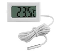 Higrómetro digital de interior, Monitor de temperatura ambiente Digital Mini Sensor de temperatura acuario negro blanco(Style a)