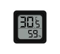 Higrómetro Digital De Interiores - Pequeño Higrómetro Digital Doméstico | Monitor Preciso De Temperatura Doméstica, Temperatura Electrónica Digital De Humedad Portátil, Sensor De Humedad Comida