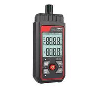 Higrómetro digital permanente, termógrafo, 4 parámetros, estructura de alarma, múltiples escenarios, observación de reparaciones, medidor de humedad de temperatura de alta precisión con alarma