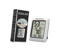 Higrómetro digital ThermoPro TP50, termómetro de interior, termómetro ambiental y medidor de humedad con monitor de temperatura y humedad