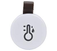 Higrómetro, Medidor de Humedad de Temperatura Electrónico de Monitoreo en Tiempo Real Bluetooth 5.0 Compacto para Almacén