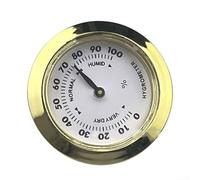 Higrómetro portátil para guitarra y violín con marco de aleación que mide la humedad con precisión, tamaño compacto que se adapta cómodamente a estuches de instrumentos