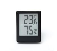 Higrómetro y termómetro de interior - Pantalla LCD de alta digital para uso doméstico, cocina, horneado y encimera, diseño plegable, 0-50°C / 20-95%