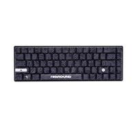 Higround Basecamp 65HE BLACKICE - Teclado mecánico para juegos de PC con cable USB 65 % con interruptores magnéticos Gateron KS-37, RGB programable, intercambio en caliente, sonido cremoso de Thock