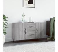 Higsose Armario de almacenamiento aparador de cocina para salón, dormitorio o pasillo, diseño que ahorra espacio, color gris, 100 x 36 x 60 cm