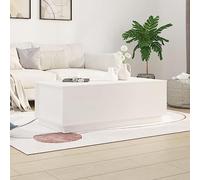 Higsose Mesa de centro de salón de 100 x 50 x 35 cm, mesa de salón de madera, mesa auxiliar, mesa auxiliar, mesa de centro moderna, mesa de café sencilla, Stolik Kawowy Do Salonu, mesa de café, color