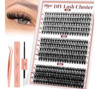 Higu clace Kit Pestañas Postizas 30D+40D+50D D Curl(30D+40D+50D)