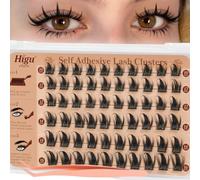 Higu Clace PestañAs Autoadhesivas, Kit De PestañAs Postizas Autoadhesivas | Kit Pestañas ostizas No Requiere Pegamento, Pestañas Postizas naturales, Apto Para Principiantes, Mix 10-16 MM (Natura R)