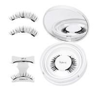 Higu clace Pestañas magnéticas, pestañas magnéticas sin delineador de ojos, pestañas magnéticas de aspecto natural, pestañas magnéticas fuertes con aplicador, no requiere pegamento, pestañas