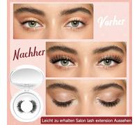 Higu clace Pestañas magnéticas, pestañas magnéticas sin delineador de ojos, pestañas magnéticas de aspecto natural, pestañas magnéticas fuertes con aplicador, no requiere pegamento, pestañas