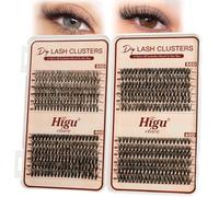 Higu clace Wimpern-Extensiones,30D+40D+50D+60D Lash-Extension-Set, Wimpern-Extensions-Set-7-tage halt mit Applikator und Wimpernkleber und Versiegelung