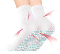 higyee Calcetines de Masaje | Calcetines térmicos autocalentables | Equipo de Invierno, Calcetines cálidos, Calentadores de Dedos para Montar, Mujeres, Acampar, Motocicletas, Hombres al Aire Libre,