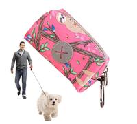 higyee Dispensador de Bolsas de Caca de Perro, dispensador de Bolsa de Caca portátil | Bolsas de recolección de Caca para Perros Carrier - La Elegante Herramienta de Almacenamiento de Apariencia para
