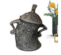 higyee Recipiente con Actitud - Almacenamiento Sassy | Funny Cafe Food Sassy Botes con Tapa Hermética | Adorno Creativo Tarros Almacenamiento Cocina Navidad para Café, Té, Azúcar