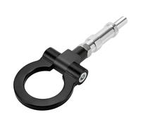Hihaha Gancho de Remolque Universal para Parachoques Delantero de Coche Anillo de Gancho de Remolque Giratorio de Metal Duradero para Honda S2000 2000-2009, para Honda FIT 20,4 cm Negro