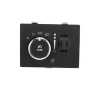 Hihaha Interruptor De Faros Delantero Para Dodge Challenger 2014 1pc | No.68189148AA/68189156AA/98258718AA,Negro,Plástico,Luz De Ancho,Luz Antiniebla,Para Chrysler 300C 06-07,6 Pines