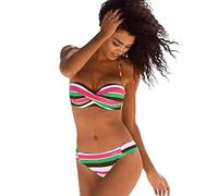 HIHELO Bikini traje de baño sexy para mujer, traje de baño de 2 piezas