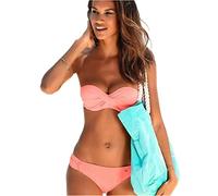 HIHELO Bikini traje de baño sexy para mujer, traje de baño de 2 piezas
