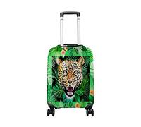 hihihihihihihihi Funda de equipaje de elastano para viaje, protector de lucha por la libertad, diseño de chica salvaje, arte creativo, lavable, funda para equipaje M de 22-24 pulgadas, Patrón de