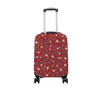 hihihihihihihihi Funda para equipaje de elastano, protector de viaje, colorido, lindo, mariposa, lavable, funda de equipaje de 22 a 24 pulgadas, American Patriotic Stars Vintage, L