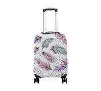 hihihihihihihihi Funda para equipaje de elastano, protector de viaje, estilo urbano, estilo deportivo, lavable, para equipaje de 18 a 20 pulgadas, Plumas de acuarela Fashion Girl, M