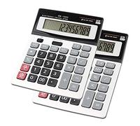 HIHUHEN Financieras Calculadora Sobremesa de Oficina (2 x Calculator)