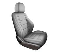 HIIAW Juegos Cubreasientos para Corsa D 2007~2011 Juego Completo De Fundas para Asientos Coche con Cobertura Total PU(Grey 1pcs)