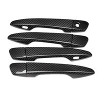 HIIAW Tiradores Exteriores Coche Embellecedor De Panel Manija Puerta Lateral Exterior Coche 4 Puertas 8 Piezas Para Lexus Para IS IS350 IS500 Para F-Sport 2021-2025