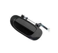 HIIAW Tiradores Exteriores Coche Manija De Puerta Exterior Negra Para Carisma Para Space Para Star 1998-2002(Rear Left)