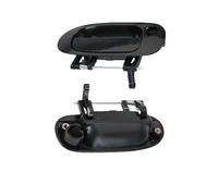 HIIAW Tiradores Exteriores Coche Manija De Puerta Exterior Negra Para Carisma Para Space Para Star 1998-2002(Front Left and Right)