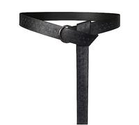 HiiFeuer Accesorio de moda Cinturón de cuero Cosplay Caballero medieval Pirata cinturón renacentista Celta Edad media Cinturón en relieve LARP Ren Faire（Negro D）