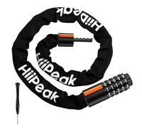 HiiPeak Candado Bicicleta Antirrobo con Combinación de 5 Dígitos - Candado Bici Alta Seguridad - Cadena Bicicleta Antirrobo, Candado para Bicicleta, Antirrobo Bicicleta, Bike Lock para Bici y Moto