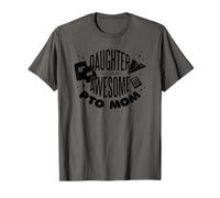Hija De Una Impresionante PTO Mamá Camiseta