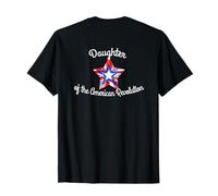 Hija Revolución Americana Historia super USA estrella América Camiseta