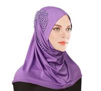 Hijab elástico de moda para mujer, diseño de mariposa musulmana malaya indonesia, elástico, transpirable, versátil, portátil, ideal para oraciones diarias, ocasiones festivas