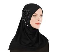 Hijab elástico de moda para mujer, diseño de mariposa musulmana malaya indonesia, elástico, transpirable, versátil, portátil, ideal para oraciones diarias, ocasiones festivas