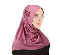 Hijab elástico de moda para mujer, diseño de mariposa musulmana malaya indonesia, elástico, transpirable, versátil, portátil, ideal para oraciones diarias, ocasiones festivas