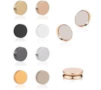 Hijab Magnet - 8 pares de alfileres magnéticos multiusos para mujeres musulmanas, bufanda, vestido, one, Metal