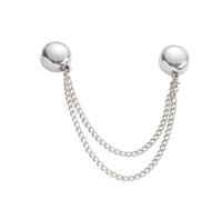 Hijab Pins Imanes Clip - Clips magnéticos para botones de ropa con cadena | Clip magnético para pañuelo, hebilla de bufanda fácil de usar, botón de presión para la muñeca, magnético multifuncional