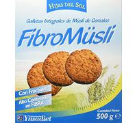 HIJAS DEL SOL Galletas Integrales de Muesli de Cereales, con Chocolate - 500 gr