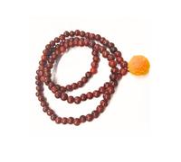 Hijet 108 cuentas de palisandro rojo Japa Mala mejor para curar Chakra Equilibrio Medicamentos Poder Positividad Armonía Reiki Yoga Buena Suerte