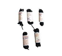 Hijet 5 metros de algodón negro rojo hilo de protección para el mal de ojo hilo tradicional para recién nacidos bebés para uso de mujeres para muchos más (negro)