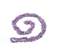 HiJet Chips de amatista de aprox. 81,28 cm de largo para hacer joyas equilibrando la energía positiva, armonía, suerte, yoga, meditación, reiki, único, auténtico estilo de moda auténtico Domingo de