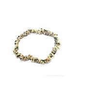 HiJet Dalmación Jaspe Chakra Chips Pulsera Proveedor Chakra Equilibrio Energía Positiva Aura Regalo Pascua Metafísica Paz Divino Espiritual Amor Armonía Suerte